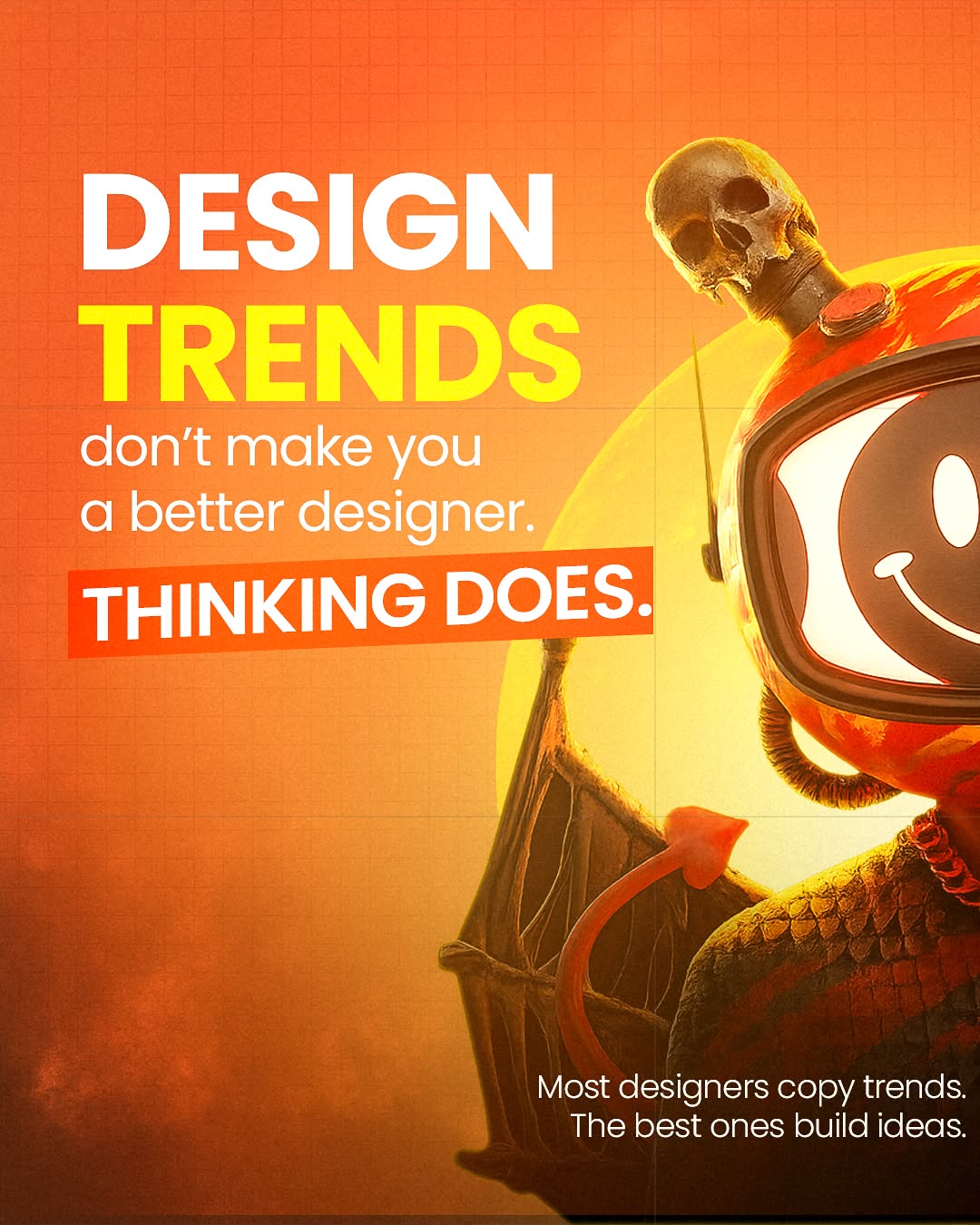 Thinking Does concept poster