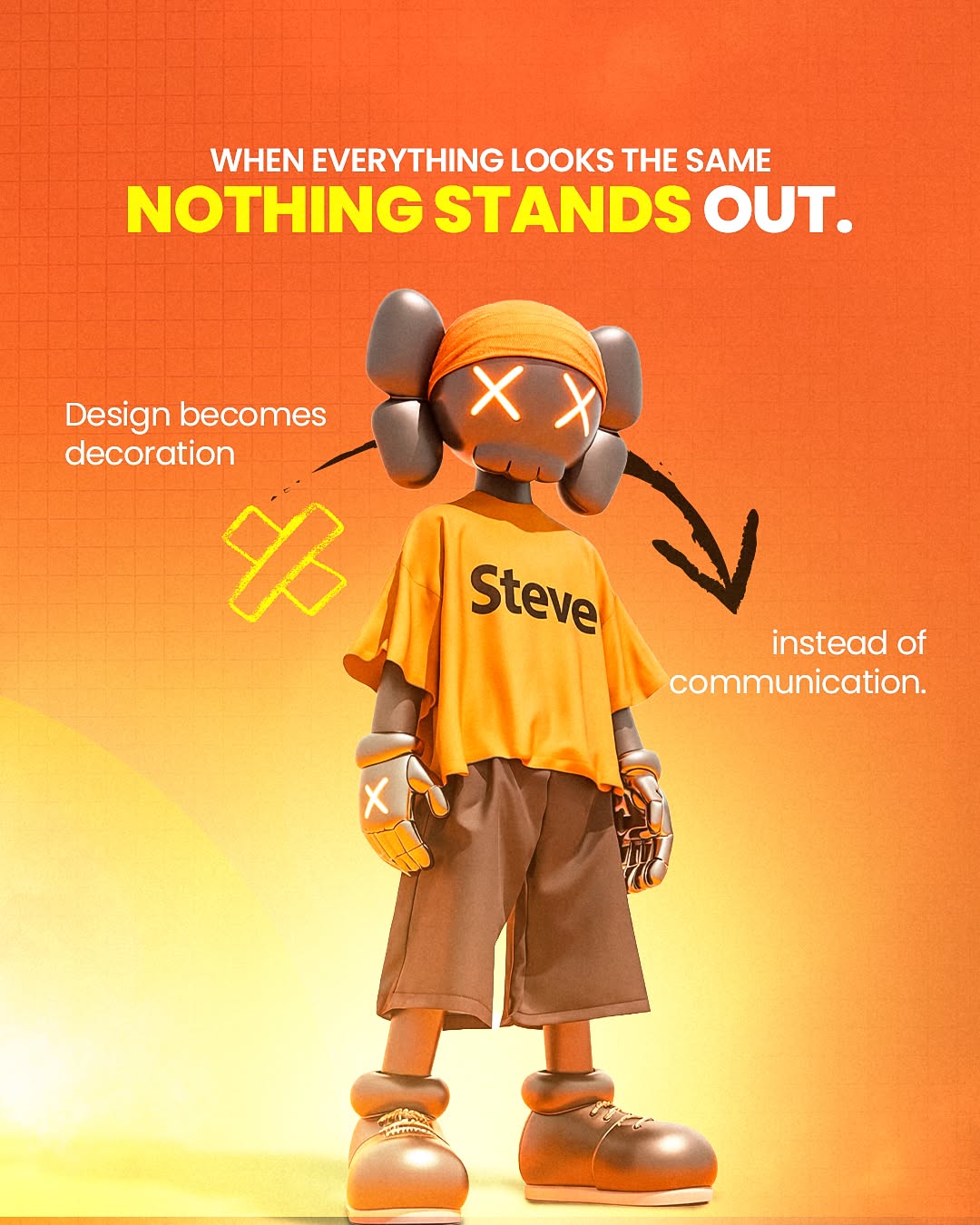 Nothing Stands Out concept